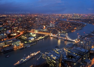 View from the Shard (North-East)