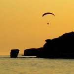 Sunset, Sea & Parachute