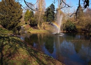 Sefton Park Fountain & Rainbow
