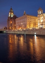 Liver Building, Cunard Building & Canal