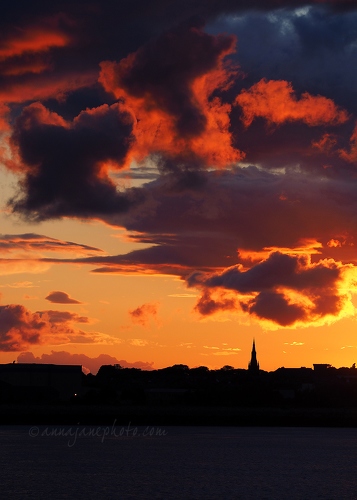 Sunset Over Birkenhead - 20140802-birkenhead-sunset.jpg