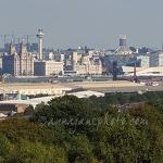 Liverpool from Bidston Hill Panorama