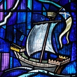 Stained Glass Ship