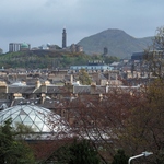 View from Edinburgh Botanic Gardens