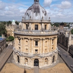 Radcliffe Camera from University Church of St Mary the Virgin