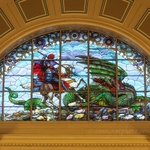 St George and the Dragon Window