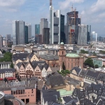 Frankfurt Cathedral Tower View