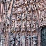 Strasbourg Cathedral Door Reliefs