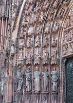 Strasbourg Cathedral Door Reliefs