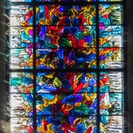 Strasbourg Cathedral Stained Glass WIndow