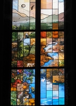 Strasbourg Cathedral Stained Glass Nature